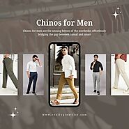 Khakhi Chino Pants for Men