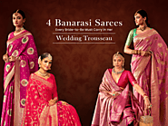 4 Banarasi Sarees Every Bride-to-Be Must Carry in Her Wedding Troussea – Saree Buta