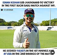 Ishan kishan Led Jharkhard team.