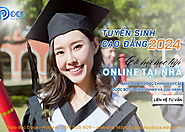 Học cao đẳng online - Tuyển sinh từ xa toàn quốc 2024