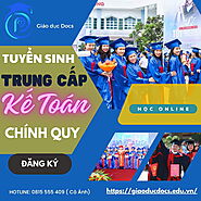 Tuyển sinh học trung cấp kế toán online từ xa tại nhà 2024