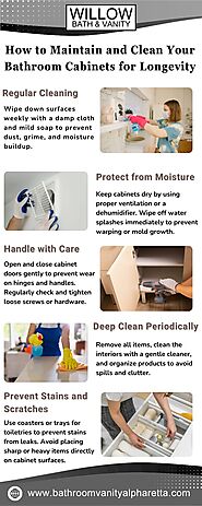 How to Maintain and Clean Your Bathroom Cabinets for Longevity