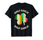 Irish Italian Women Men's St Patrick's Day Gaelic T-Shirt