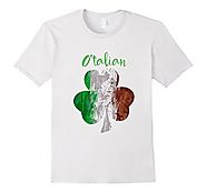 O'talian Shirt Flag for Irish Italian