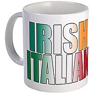 CafePress Irish Italian Mug Ceramic Coffee Mug, Tea Cup 11 oz