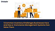 5 Common Inventory Challenges Businesses Face and How e-Commerce Management Systems Can Solve Them