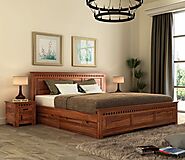 Wooden King Size Bed