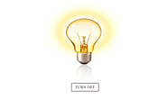 Website at https://projects.sparkifysolutions.com/glowing-bulb-with-html-and-css/