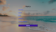 Signup Page with HTML CSS -