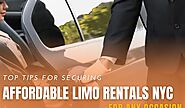 New York Limo Service: Top Tips for Securing Affordable Limo Rentals NYC for Any Occasion