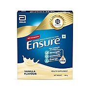 Ensure Nutrition Powder Flavour:-Vanilla Refill Vanilla Refill Chocolate Refill Vanilla Jar Size:-200g 200g 400g 950g...