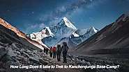 How Long Does It Take To Trek To Kanchenjunga Base Camp?