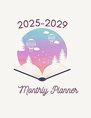 2025-2029 Monthly Planner: Your Five-Year Journey to Success