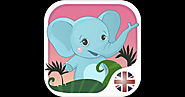 English for kids with Benny. Learning English language by flashcards: colors and numbers, greetings and family, food ...