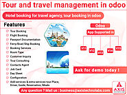 Tour and travel management in odoo, tour booking, tour packages, tour reservation in odoo, hotel booking, hotel manag...