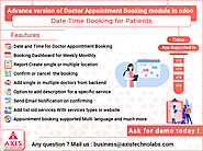 Doctor Appointment Booking in odoo, Clinic Website Appointment Booking in Odoo, Patient registration online | Odoo Ap...