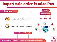 Import Sales order in POS, POS import sale order in odoo, add sales order in pos, sale order import in pos odoo | Odo...