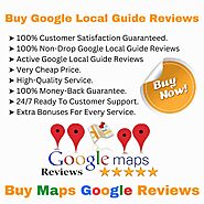 Buy Google local guide Reviews - 100% non-drop