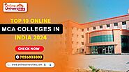 Top 10 online mca colleges in india 2024