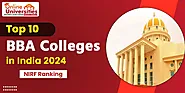 Top 10 online BBA colleges in india 2024