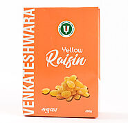 Buy Yellow Raisins 250gm Online In India