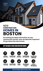 New Construction Homes In Boston