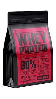 FitBoom Whey Protein 80% 1000 g Wild Berries Flavor – My Dr. XM