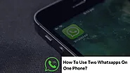 How To Use Two Whatsapps On One Phone Using JTWhatsApp?