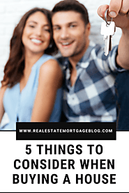 5 Things to Consider When Buying a House