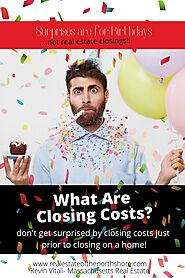 Common Closing Costs When Buying or Selling A Home