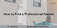 How to Find a Professional Painter?