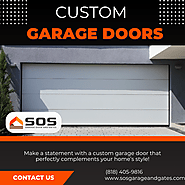 Elevate Your Home’s Curb Appeal with a Custom Garage Door from SOS Garage Door and Gates – SOS GARAGE DOOR AND GATES