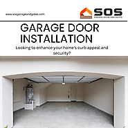 Upgrade Your Home with Expert Garage Door Installation – SOS GARAGE DOOR AND GATES