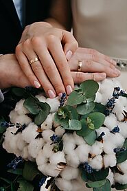 "Elevate Your Big Day with Bianca Chiara's Men's Moissanite Wedding Bands"