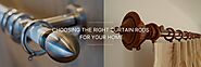 Choosing the Right Curtain Rods for Home | Vista Fashions