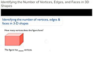 Identifying Vertices, Edges, and Faces in 3D Shapes | OER Commons
