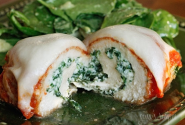 Chicken Rollatini with Spinach alla Parmigiana | Skinnytaste
