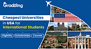 Cheapest Universities in the USA for International Students