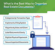 Top tips for real estate document management - Form Simplicity