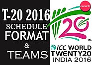 ICC T20 WorldCup 2016 Schedule By StadiumWise - T20 World Cup 2016 Schedule