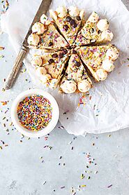 Keto Confetti Skillet Cookie Recipe - Cast Iron Keto