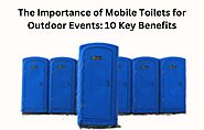 Top Benefits of Mobile Toilets for Outdoor Events | Releaf