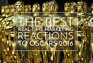 The Best Real-Time Marketing Reactions To Oscars 2016 (And Leo Finally Getting One) - Social Listening Academy