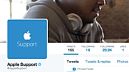 Apple Finally Joins Twitter With an Eye Toward Socializing Its Customer Service