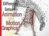 Difference Between Animation And Motion Graphics