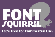 Handpicked free fonts for graphic designers with commercial-use licenses. | Font Squirrel