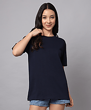 Buy Supima Cotton T-Shirts For Women | Shop Online – flicksbee