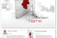 Building Puzzle PowerPoint Template