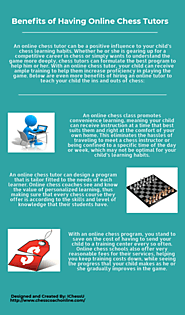 Benefits of Having Online Chess Tutors