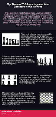 Top Tips and Tricks to Improve Your Chances to Win in Chess